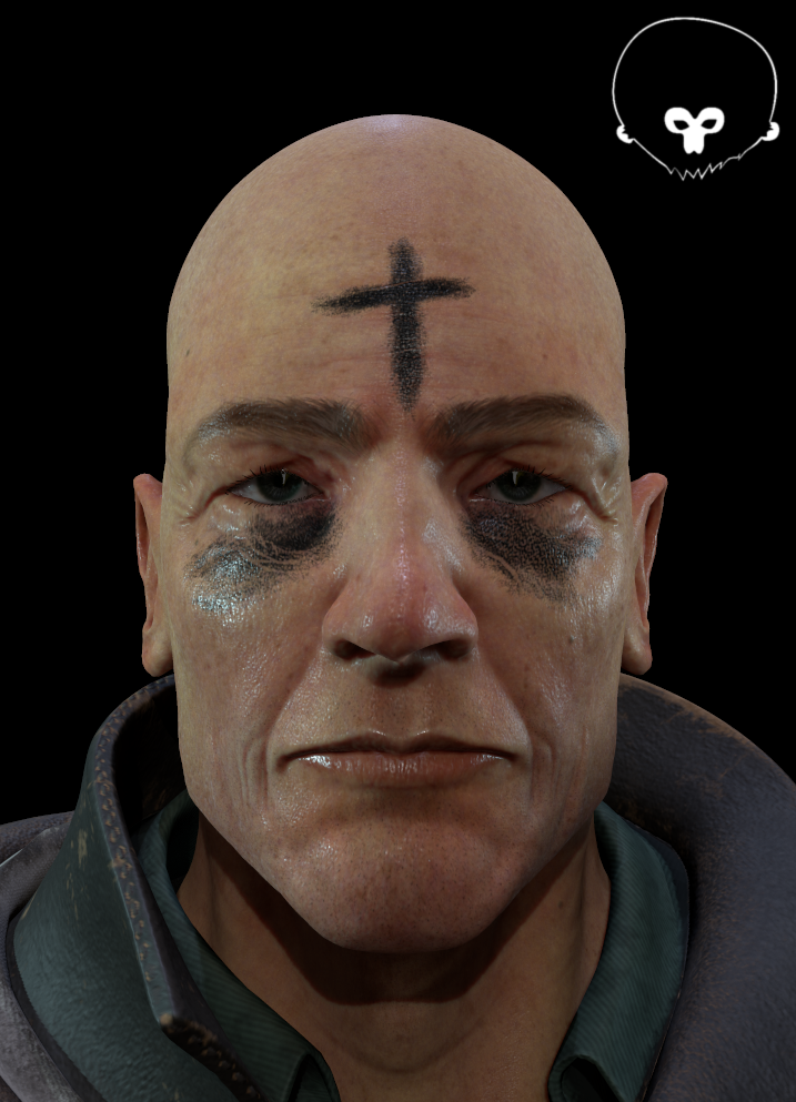 Face detail and skin material